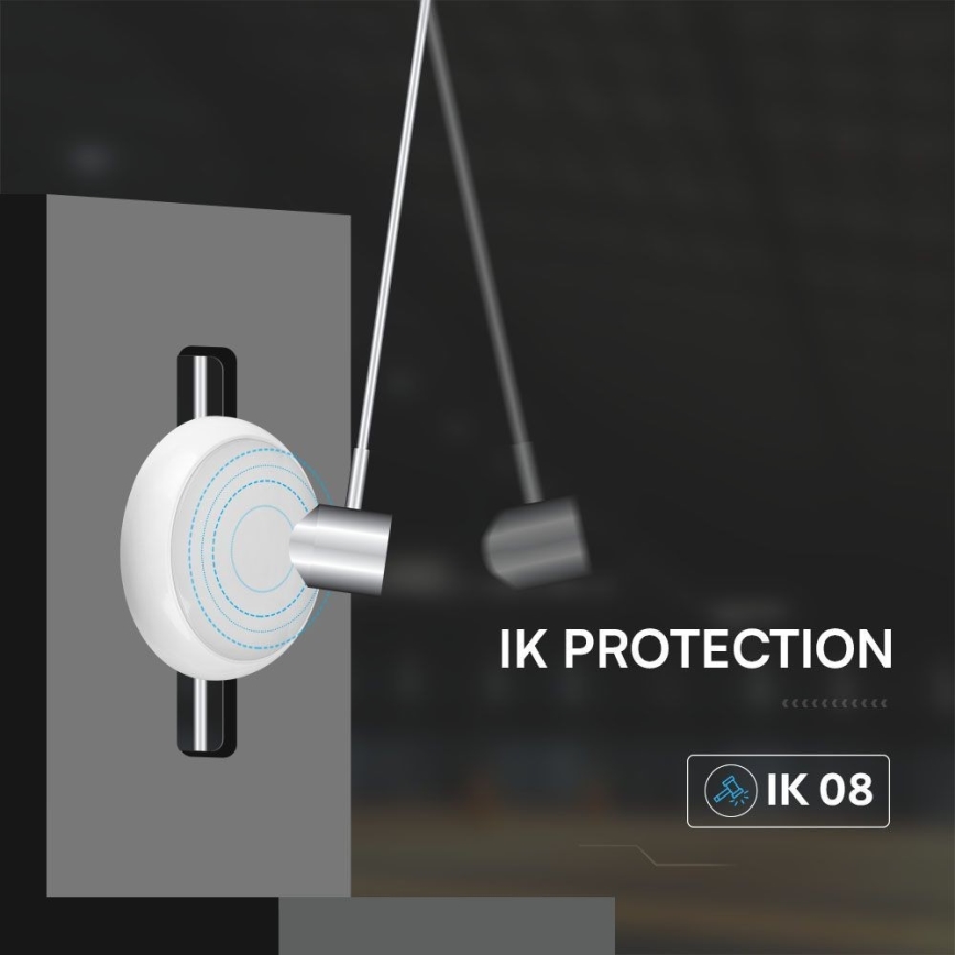 LED Vanjska stropna svjetiljka LED/8W/16W/20W/230V IP65 3000/4000/6500K