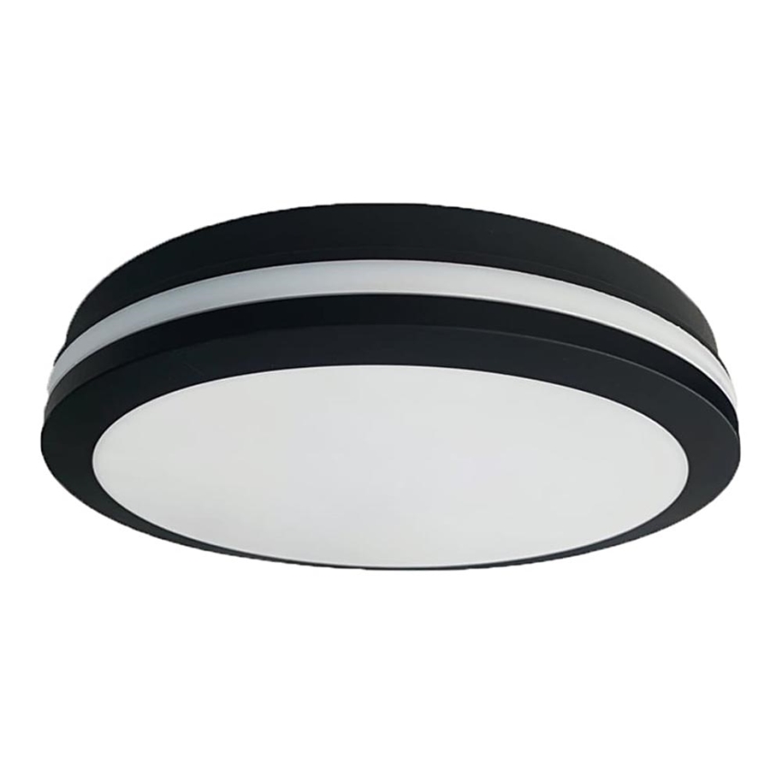 LED Vanjska stropna svjetiljka MARLON LED/12W/230V 4000K IP54 crna