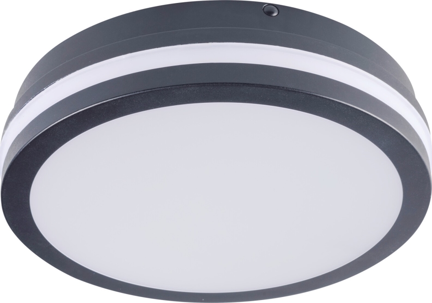 LED Vanjska stropna svjetiljka sa senzorom pokreta BENO LED/12/18W/230V 3000/3500/4000K IP65 antracit okrugli