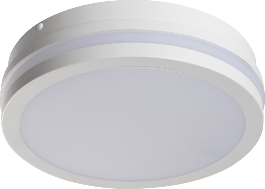 LED Vanjska stropna svjetiljka sa senzorom pokreta BENO LED/12/18W/230V 3000/3500/4000K IP65 bijela okrugli