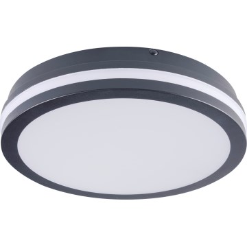 LED Vanjska stropna svjetiljka sa senzorom pokreta BENO LED/24/30W/230V 3000/3500/4000K IP65 antracit okrugli