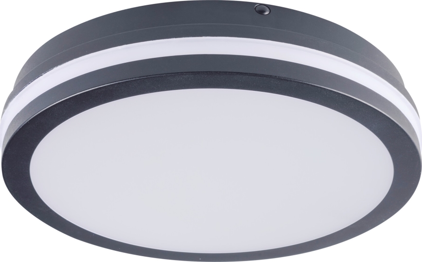 LED Vanjska stropna svjetiljka sa senzorom pokreta BENO LED/24/30W/230V 3000/3500/4000K IP65 antracit okrugli