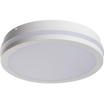 LED Vanjska stropna svjetiljka sa senzorom pokreta BENO LED/24/30W/230V 3000/3500/4000K IP65 bijela okrugli