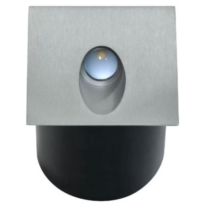 LED Vanjska stubišna svjetiljka ESPO LED/3W/230V mat krom IP54