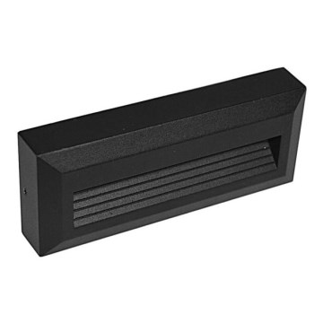 LED Vanjska stubišna svjetiljka KORA LED/1,2W/230V IP54 4000K crna