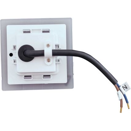 LED Vanjska stubišna svjetiljka LED/1,7W/230V 4000K IP44 crna