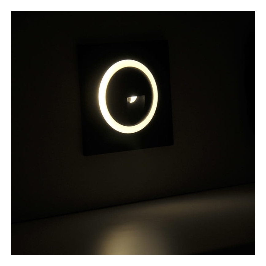 LED Vanjska stubišna svjetiljka Q2 LED/3W/230V IP44