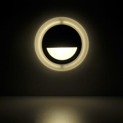 LED Vanjska stubišna svjetiljka Q4 LED/3W/230V IP44