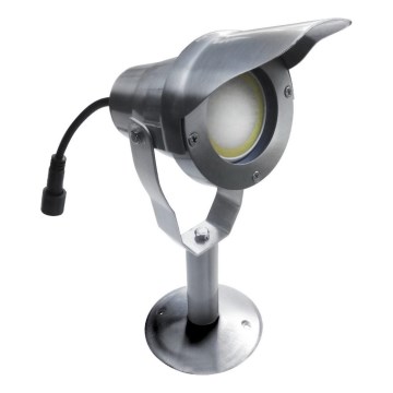 LED Vanjska svjetiljka EASY CONNECT 1xGU10/6,5W/230V IP67 mat krom