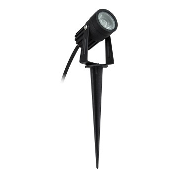 LED Vanjska svjetiljka LED/3W/230V 4000K IP67 crna