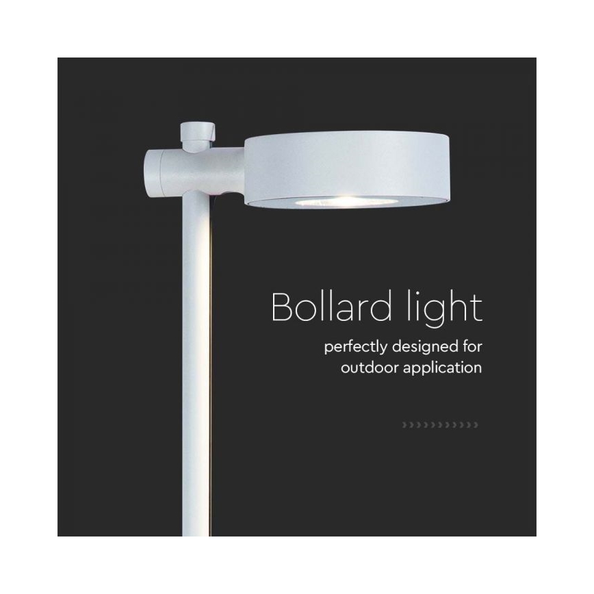 LED vanjska svjetiljka LED/7W/230V 4000K IP65 bijela 102 cm