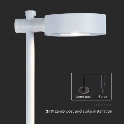LED vanjska svjetiljka LED/7W/230V 4000K IP65 bijela