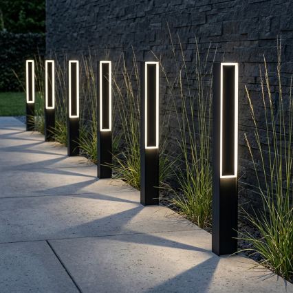 LED vanjska svjetiljka MODO LED/23,4W/230V 4000K IP44 80 cm crna