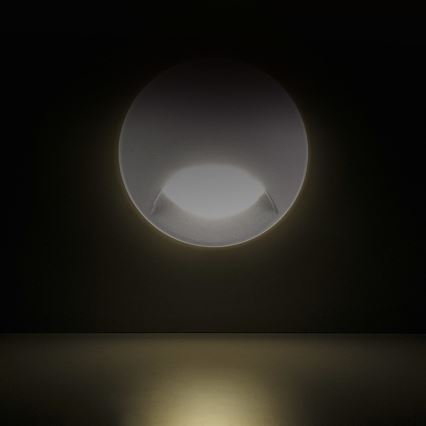 LED Vanjska ugradbena stubišna svjetiljka Q1 LED/3W/230V IP44
