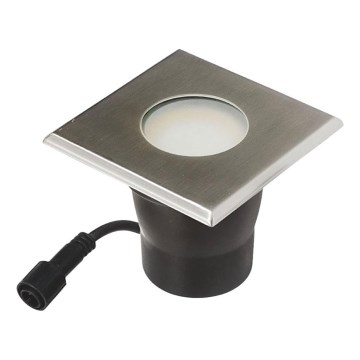 LED Vanjska ugradbena svjetiljka EASY CONNECT 1xGU10/4W/230V 3000K IP65 uglast