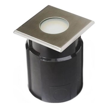 LED Vanjska ugradbena svjetiljka EASY CONNECT 1xGU10/4W/230V 3000K IP65 uglast