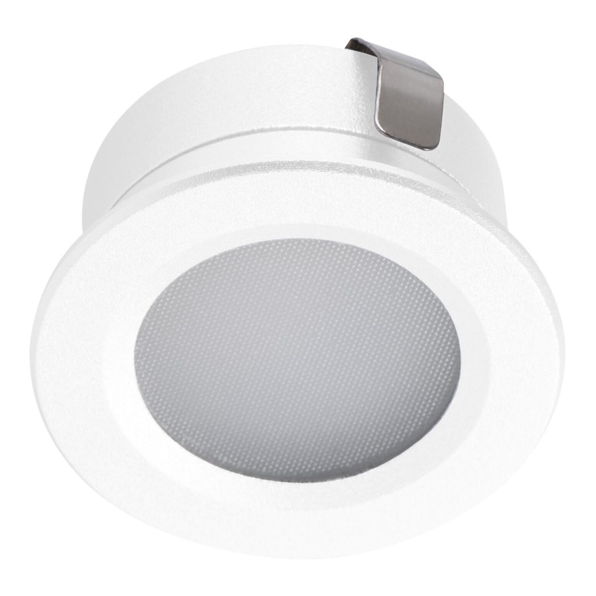 LED Vanjska ugradbena svjetiljka IMBER LED/1W/12V 6500K pr. 3 cm 40 lm IP65 bijela
