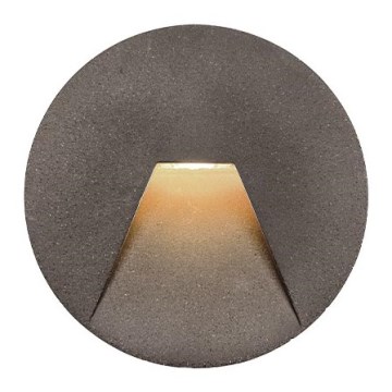 LED Vanjska ugradna svjetiljka SPACE LED/4W/230V IP65 siva