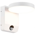 LED Vanjska zidna fleksibilna svjetiljka sa senzorom LED/17W/230V IP65 4000K bijela
