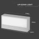 LED Vanjska zidna svjetiljka 1xLED/9W/230V IP65 3000K