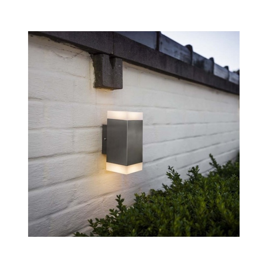 LED Vanjska zidna svjetiljka 2xLED/4W/230V IP44