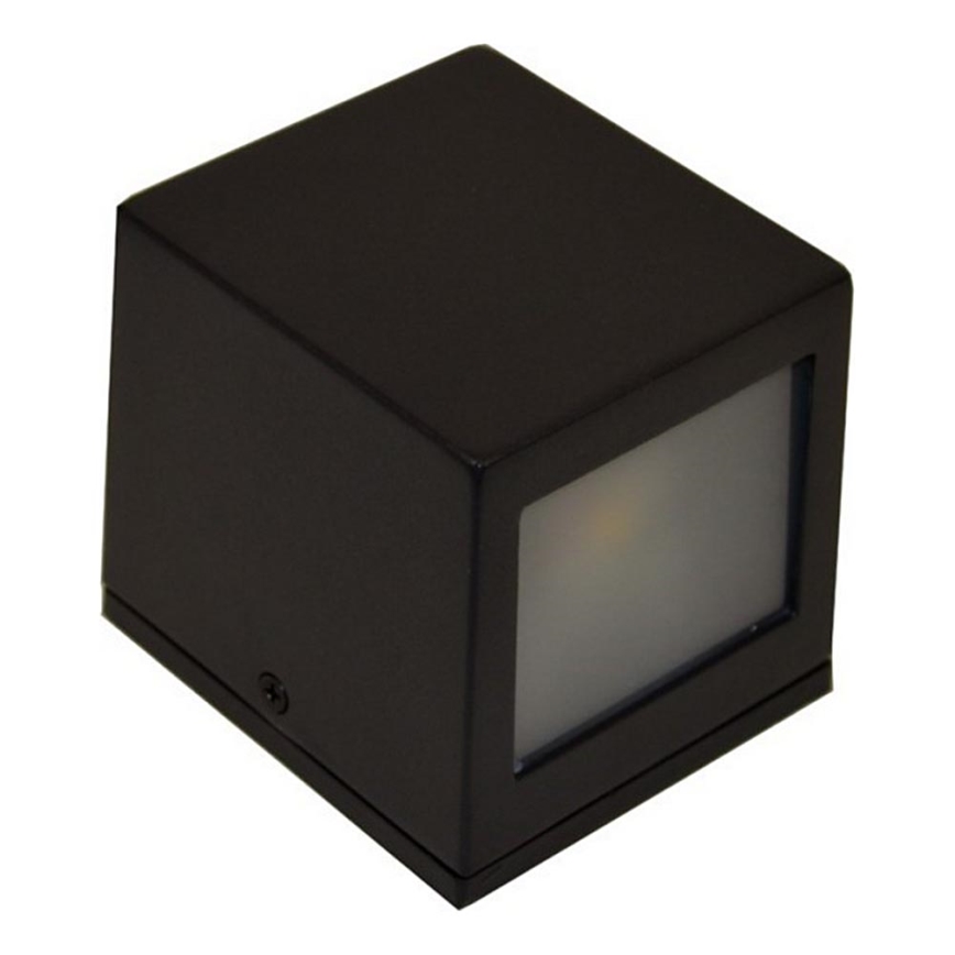 LED Vanjska zidna svjetiljka 2xLED/5W/230V 4000K IP54 crna