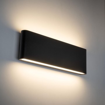 LED Vanjska zidna svjetiljka ARWENA 2xLED/12W/230V IP54 crna