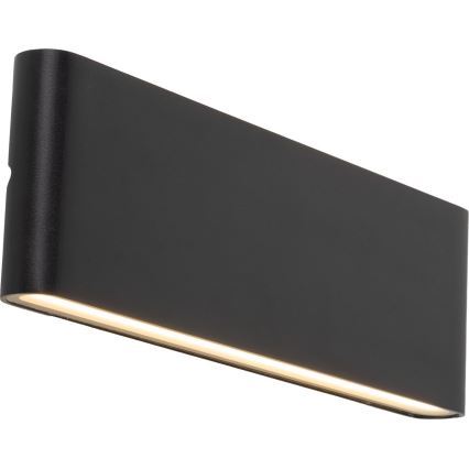LED Vanjska zidna svjetiljka ARWENA 2xLED/12W/230V IP54 crna