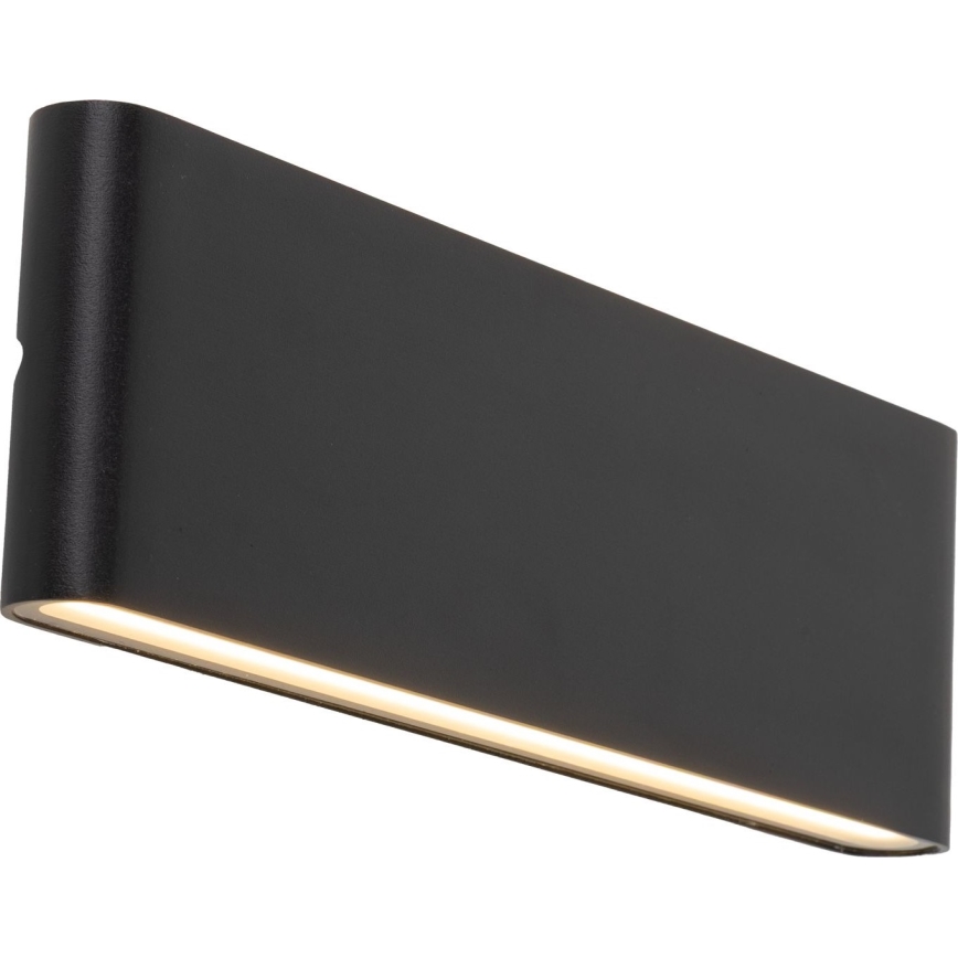 LED Vanjska zidna svjetiljka ARWENA 2xLED/12W/230V IP54 crna