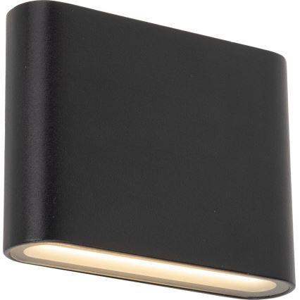 LED Vanjska zidna svjetiljka ARWENA 2xLED/3W/230V IP54 crna