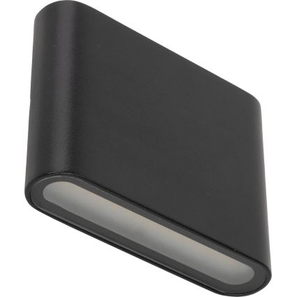 LED Vanjska zidna svjetiljka ARWENA 2xLED/3W/230V IP54 crna