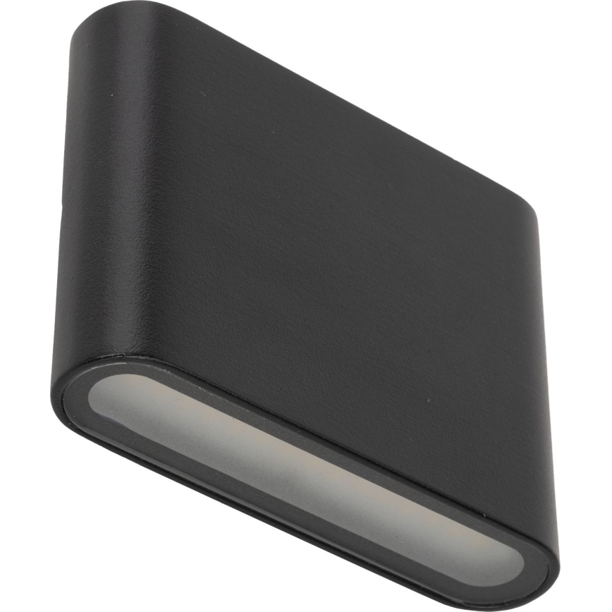 LED Vanjska zidna svjetiljka ARWENA 2xLED/3W/230V IP54 crna