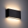 LED Vanjska zidna svjetiljka ARWENA 2xLED/6W/230V IP54 crna