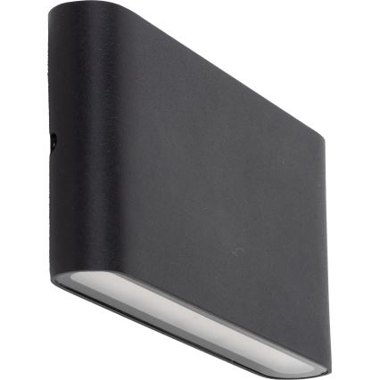 LED Vanjska zidna svjetiljka ARWENA 2xLED/6W/230V IP54 crna