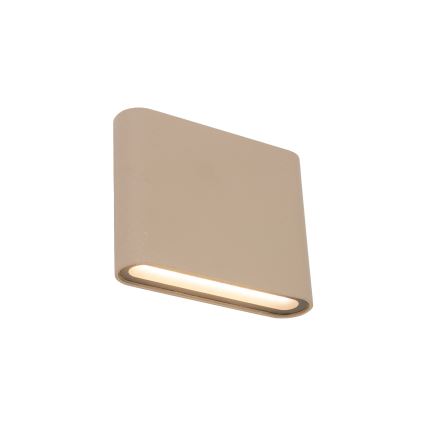 LED vanjska zidna svjetiljka ARWENA S LED/6W/230V IP54 bež