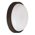 LED Vanjska zidna svjetiljka BULKHEAD LED/18W/230V 3000K IP54 crna