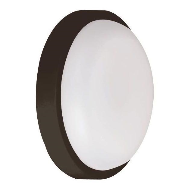 LED Vanjska zidna svjetiljka BULKHEAD LED/18W/230V 3000K IP54 crna