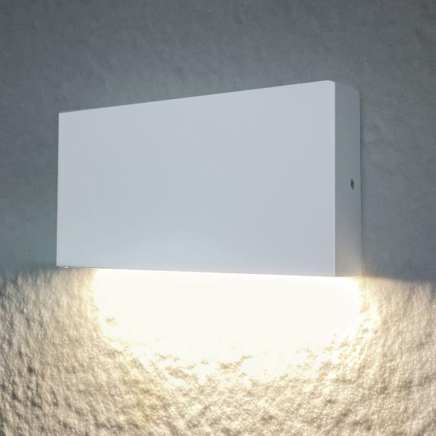 LED Vanjska zidna svjetiljka CHICAGO LED/5,5W/230V IP44 bijela