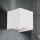 LED Vanjska zidna svjetiljka CUBE 2xLED/3W/230V IP54 bijela