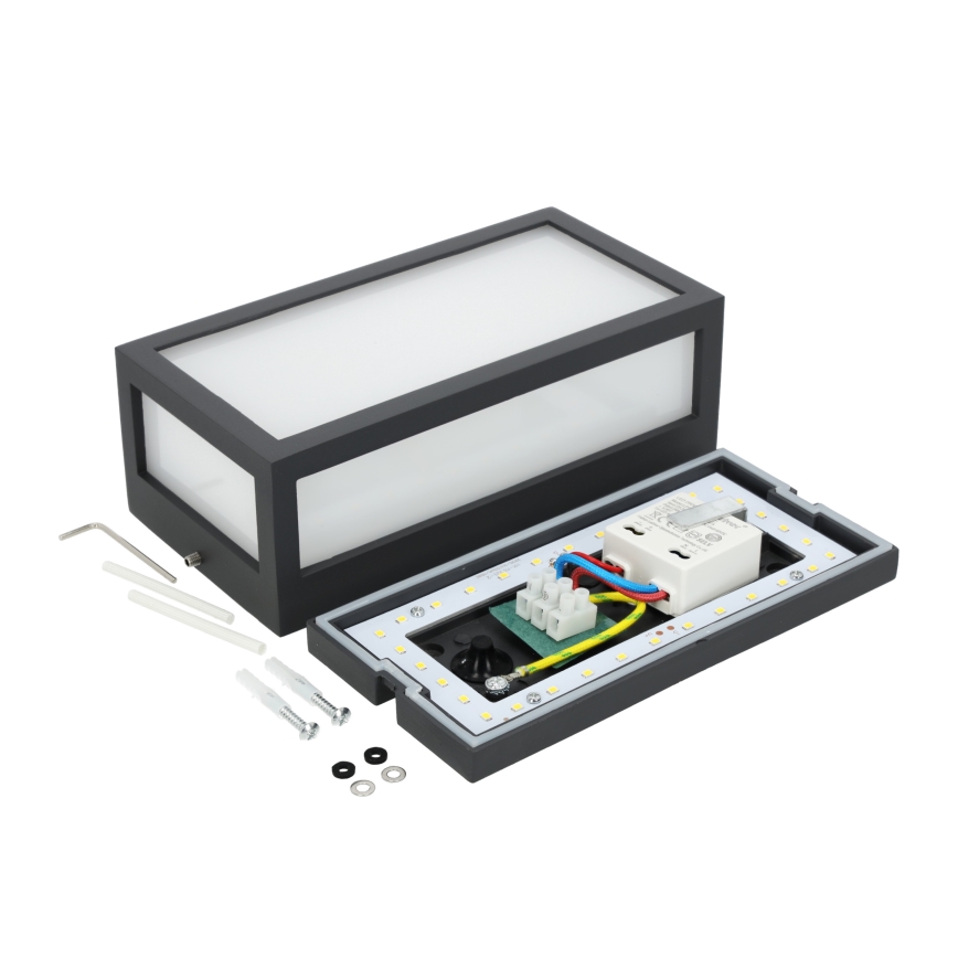 LED Vanjska zidna svjetiljka ENTERA LED/10W/230V 4000K IP54
