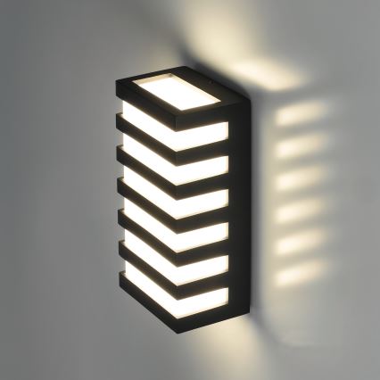LED Vanjska zidna svjetiljka ENTERA P LED/10W/230V 4000K IP54
