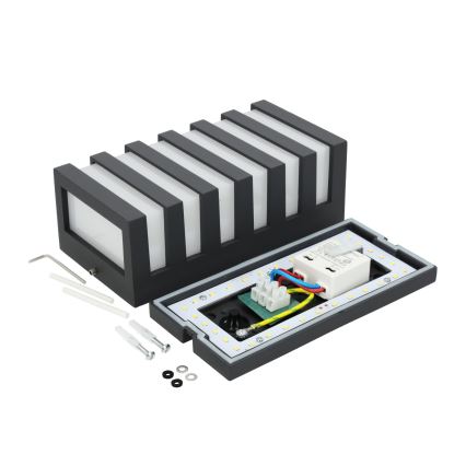 LED Vanjska zidna svjetiljka ENTERA P LED/10W/230V 4000K IP54