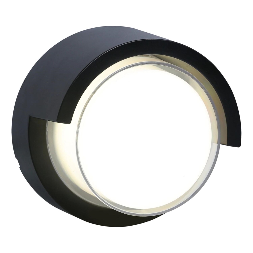 LED Vanjska zidna svjetiljka ESSEN LED/10W/230V IP44 crna