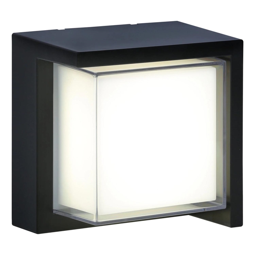 LED Vanjska zidna svjetiljka ESSEN LED/12W/230V IP44 crna