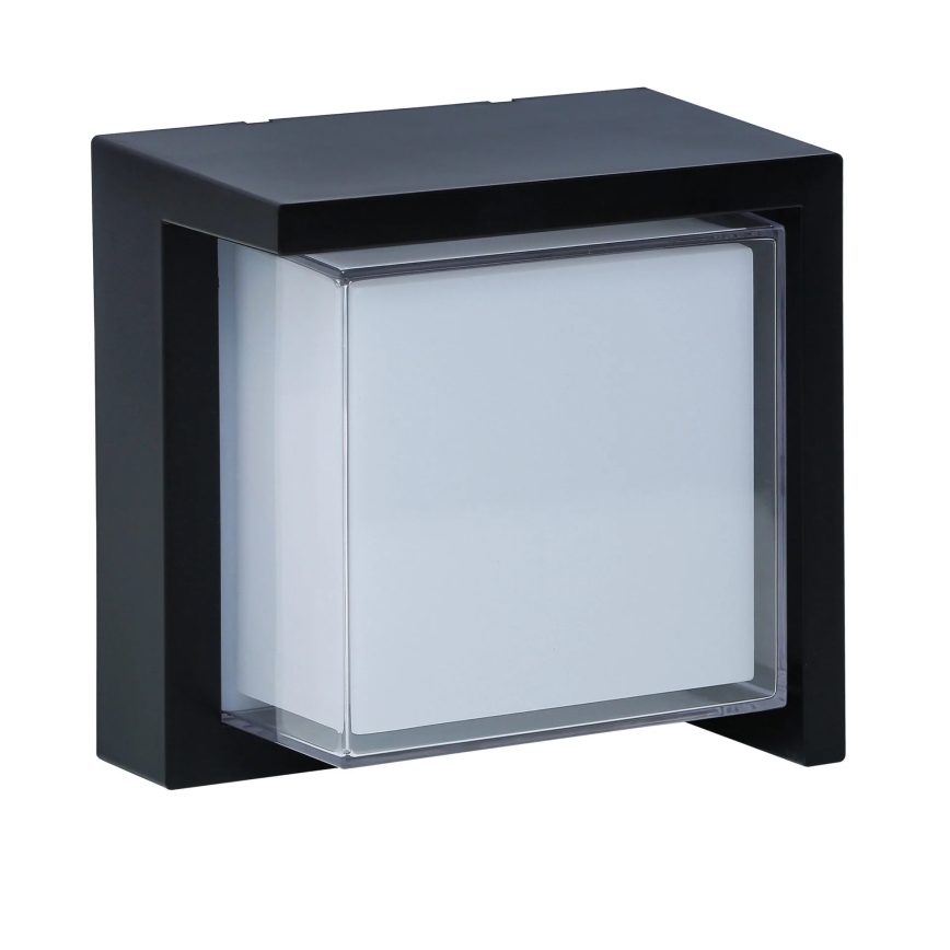LED Vanjska zidna svjetiljka ESSEN LED/12W/230V IP44 crna