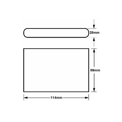 LED Vanjska zidna svjetiljka FLOW 2xLED/3W/230V IP54 crna