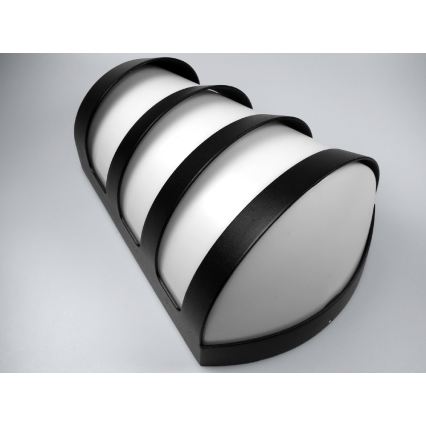 LED vanjska zidna svjetiljka HAGENAL LED/10W/230V IP54 crna
