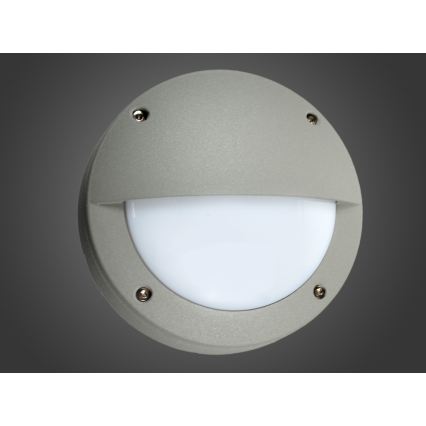 LED vanjska zidna svjetiljka JORDI LED/3W/230V IP54 siva