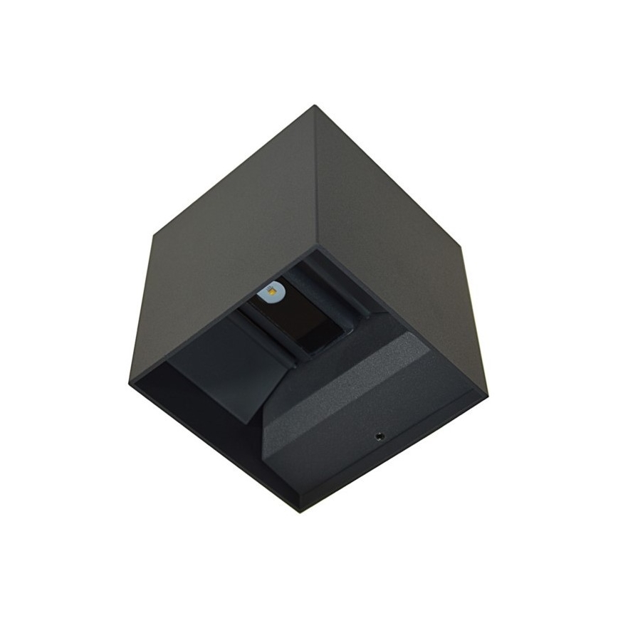LED Vanjska zidna svjetiljka KREON 2xLED/3W/230V IP54 4000K antracit