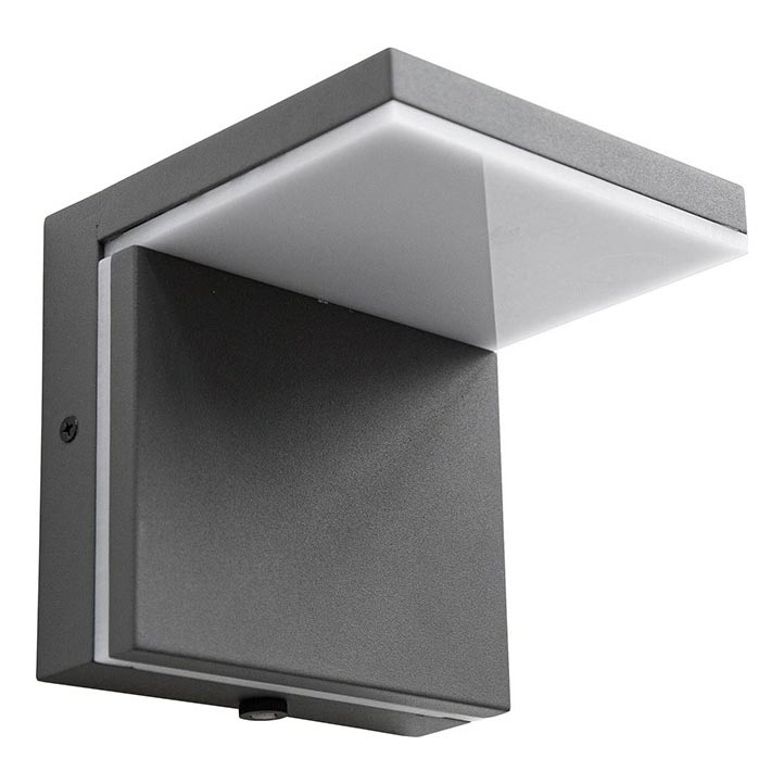 LED Vanjska zidna svjetiljka LASSAN LED/8W/230V 3000K IP54 antracit